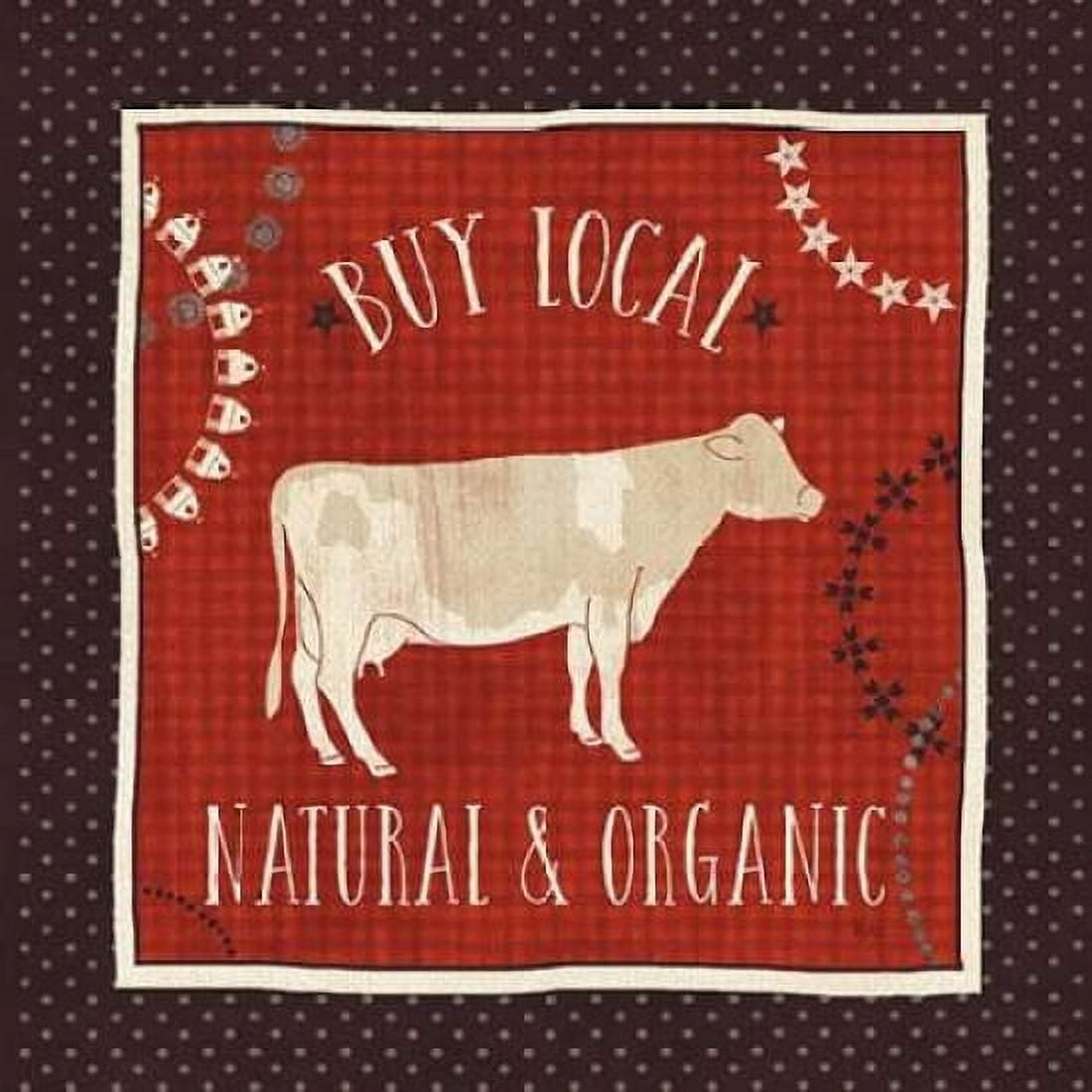 Little Red Farm III Canvas Art - Veronique Charron (24 x 24)