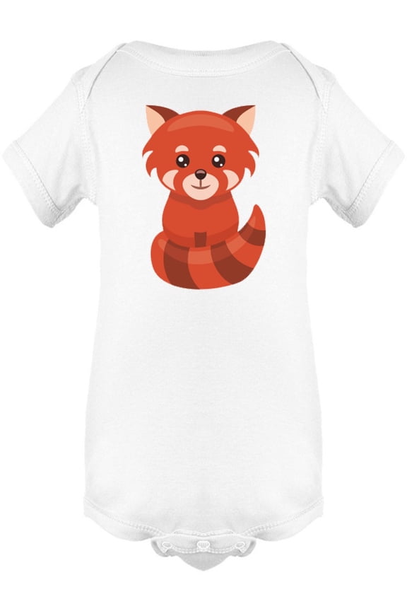 Little Red Panda Bodysuit Infant -Image by Shutterstock, Newborn