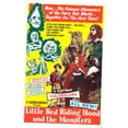 thumbnail image 1 of Little Red Riding Hood And Monsters Poster 12x16 Print on Metal Sign 12in x 16in Square Adults Best Posters, 1 of 3