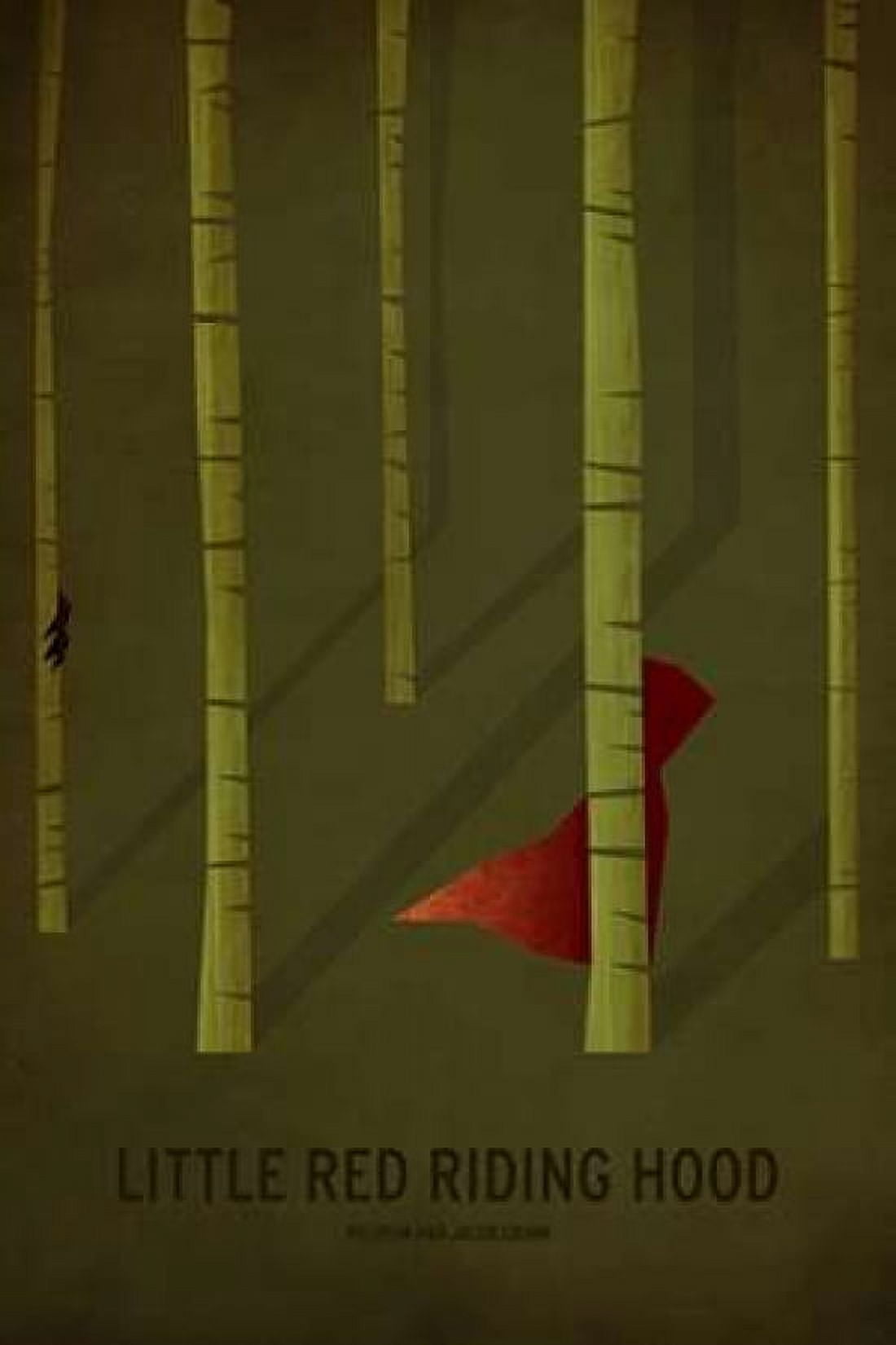 Little Red Riding Hood Canvas Art - Christian Jackson (12 x 18)