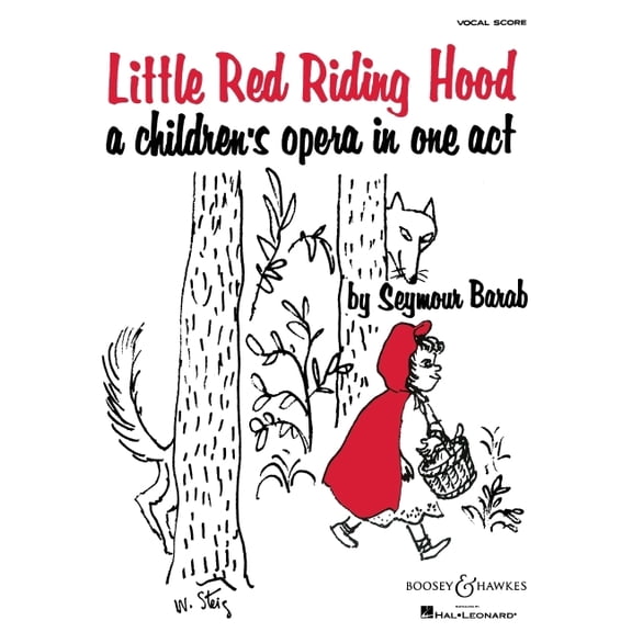 Little Red Riding Hood: Children's Opera in One Act, (Paperback)