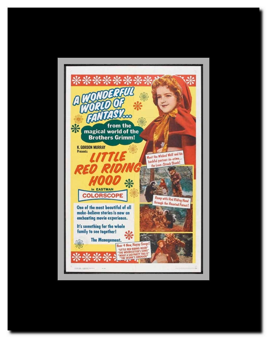 Little Red Riding Hood Framed Movie Poster