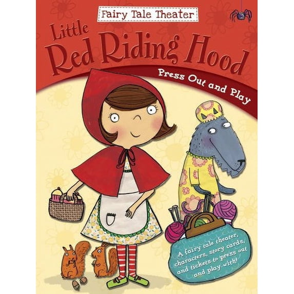Pre-Owned Little Red Riding Hood: Press Out and Play (Dover Kids Activity Books) Paperback