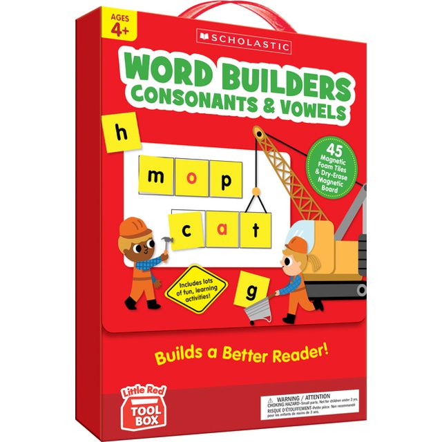 Little Red Tool Box Word Builders Consonants & Vowels, (Paperback