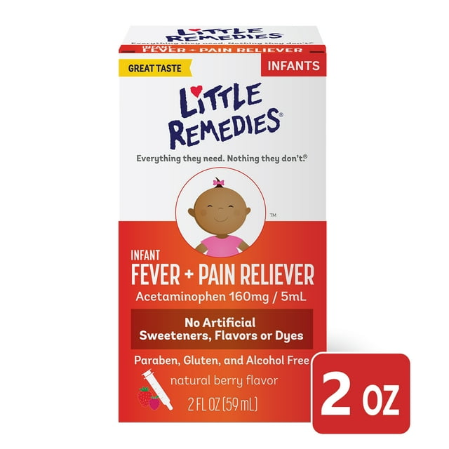 Little Remedies Infant Fever & Pain Reliever with Acetaminophen