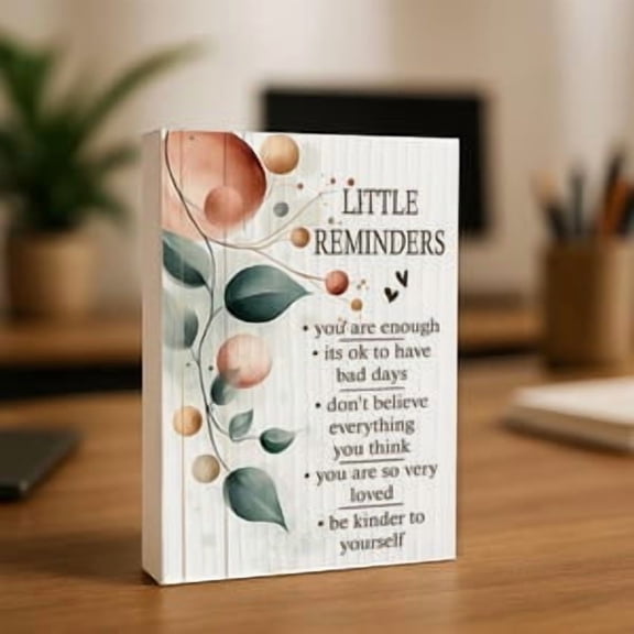 Little Reminders Self Care Poster, Poster Home Decor , Poster Print Only