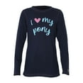 thumbnail image 1 of Little Rider Boys/Girls I Love My Pony Collection Long-Sleeved T-Shirt, 1 of 5