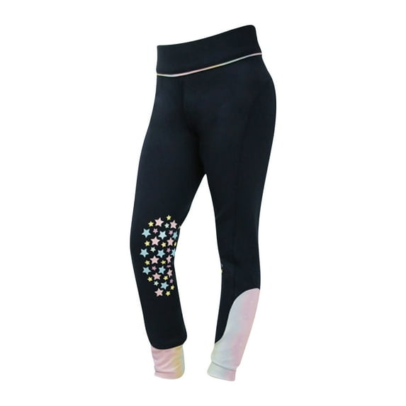 Little Rider Girls Dazzling Dream Horse Riding Tights