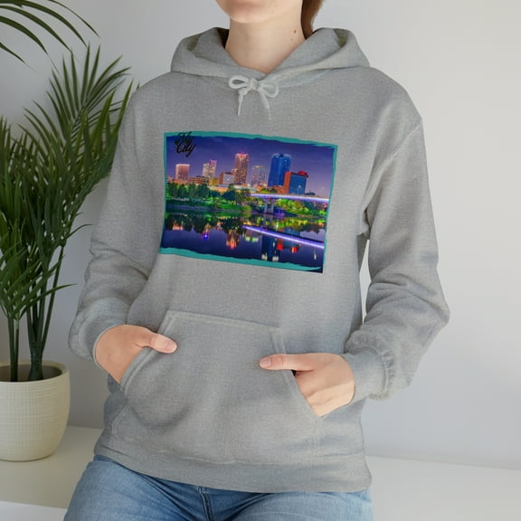 Little Rock AK Unisex Heavy Blend™ Hooded Sweatshirt