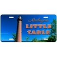 thumbnail image 1 of Little Sable Lighthouse Michigan Novelty Car License Plate, 1 of 3