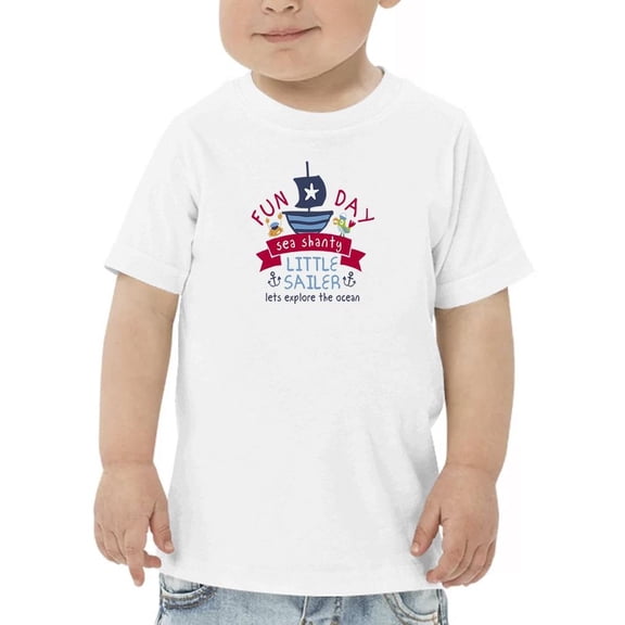 Little Sailer T-Shirt Toddler -Image by Shutterstock,  3 Toddler