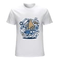 thumbnail image 1 of Little Sailor Vintage T-shirt Mens Cotton Classic Crewneck Short Sleeve Tees Unisex White 3XL, 1 of 5