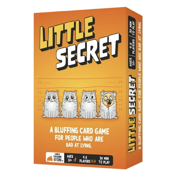 Little Secret | Bluffing Board Game for Family and Friends | an ...