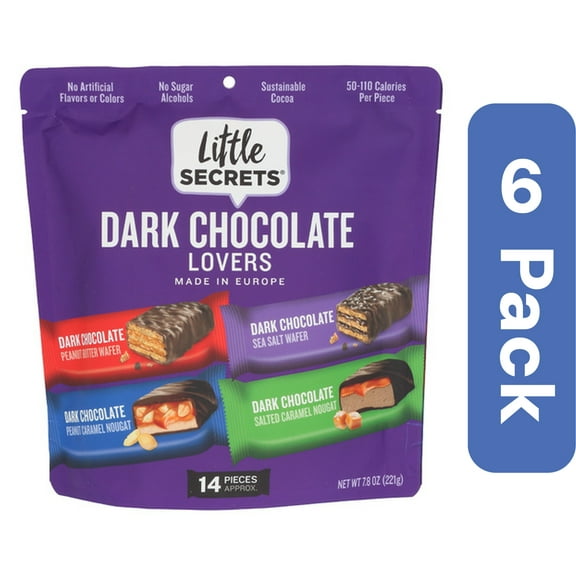 Little Secrets LLC Chocolate Bar Lovers 7.8 oz (Pack of 6)