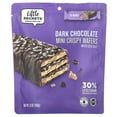 thumbnail image 1 of Little Secrets, Mini Crispy Wafers, Dark Chocolate Creme in Dark Chocolate, 3.5 oz Pack of 2, 1 of 5