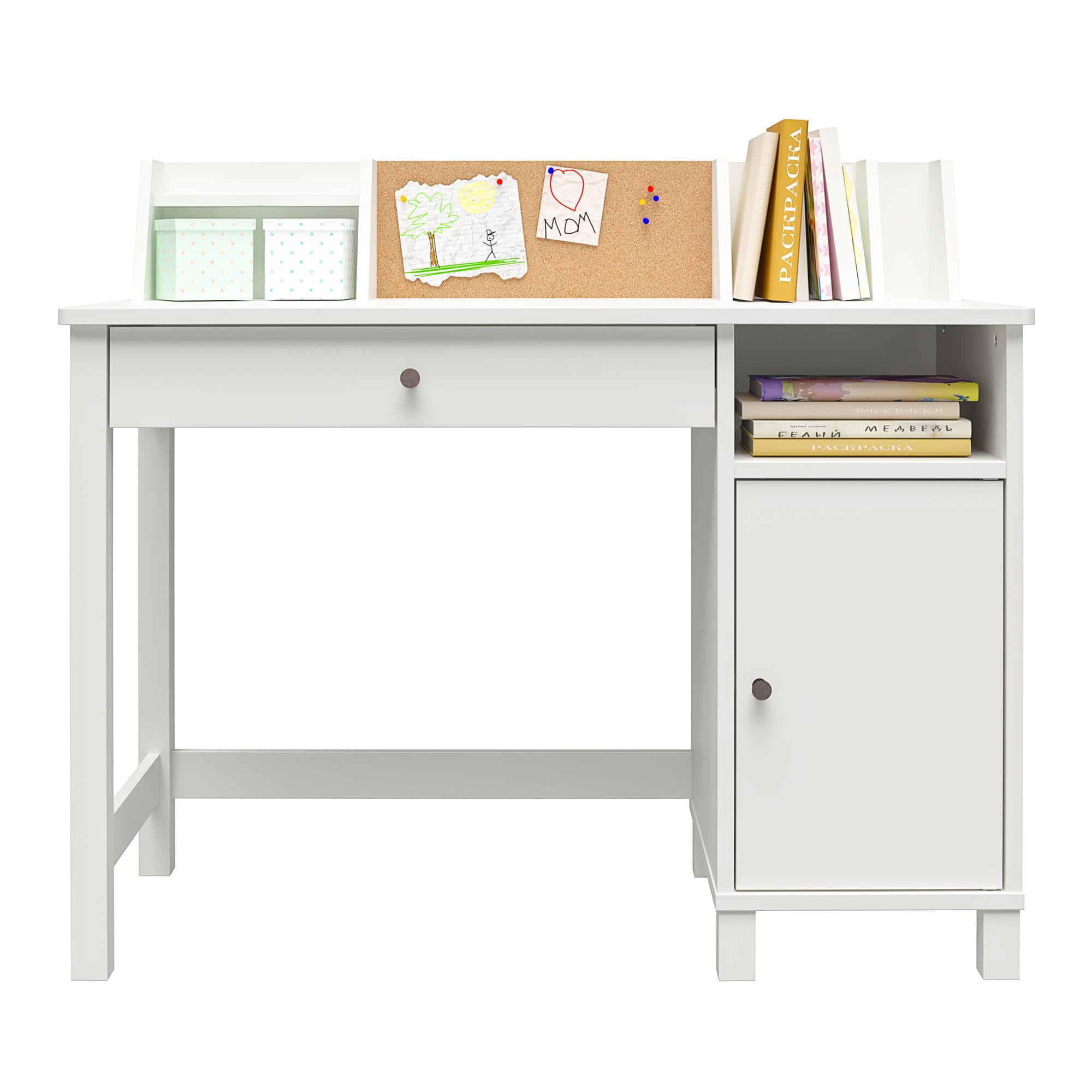 Little Seeds Abigail Kids Desk with Chair White Walmart