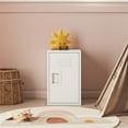 thumbnail image 1 of Max & Finn Casey Kids Stackable Mini Metal Storage Locker, White, 1 of 14