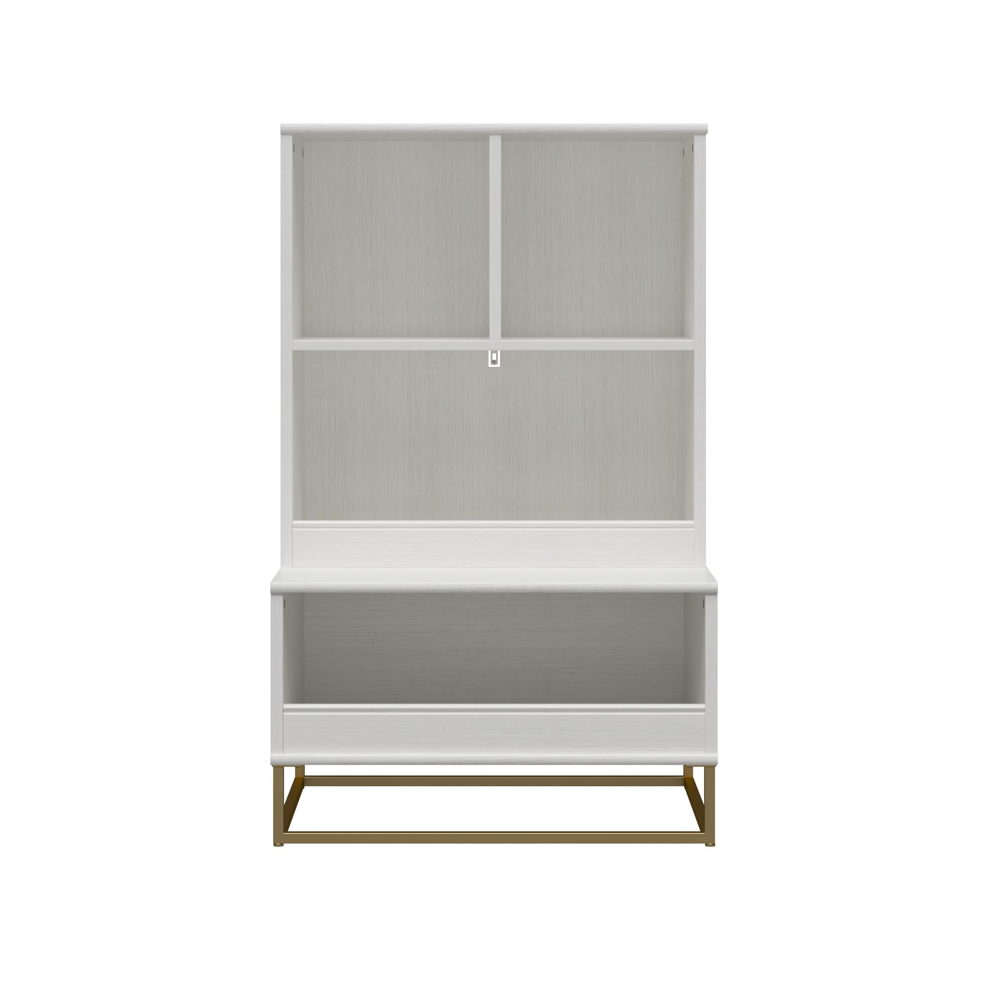Charlie White Multi-Use Toy Storage Organizer and Bookcase