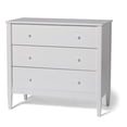 thumbnail image 1 of Little Seeds Clover 3-Drawer Dresser, True White, 1 of 15