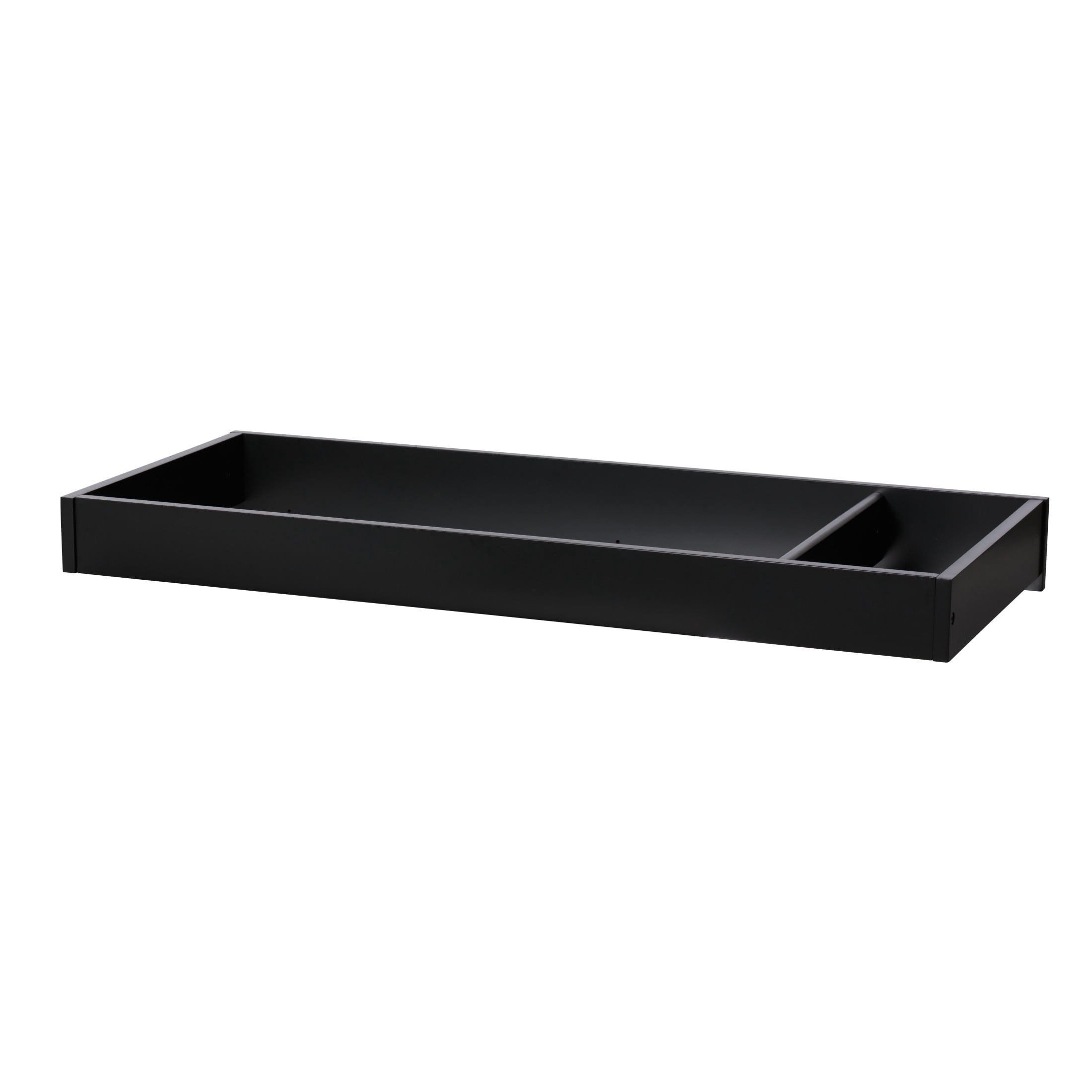 Little Seeds Double Topper for Infant Diaper Changing Table, Black