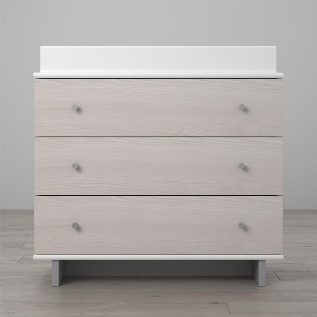 Little Seeds Maple Lane Dove 3-Drawer Changing Table, White