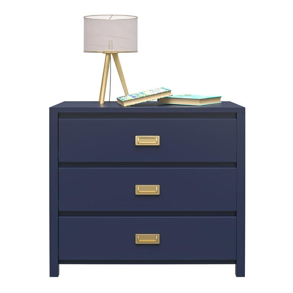 Little Seeds Monarch Hill Haven 3 Drawer Kids' Dresser, Navy