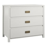 Monarch Hill Haven 3-Drawer Kids' Dresser, White