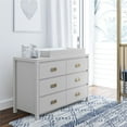 Little Seeds Monarch Hill Haven 6Drawer Changing Dresser, Dove Gray