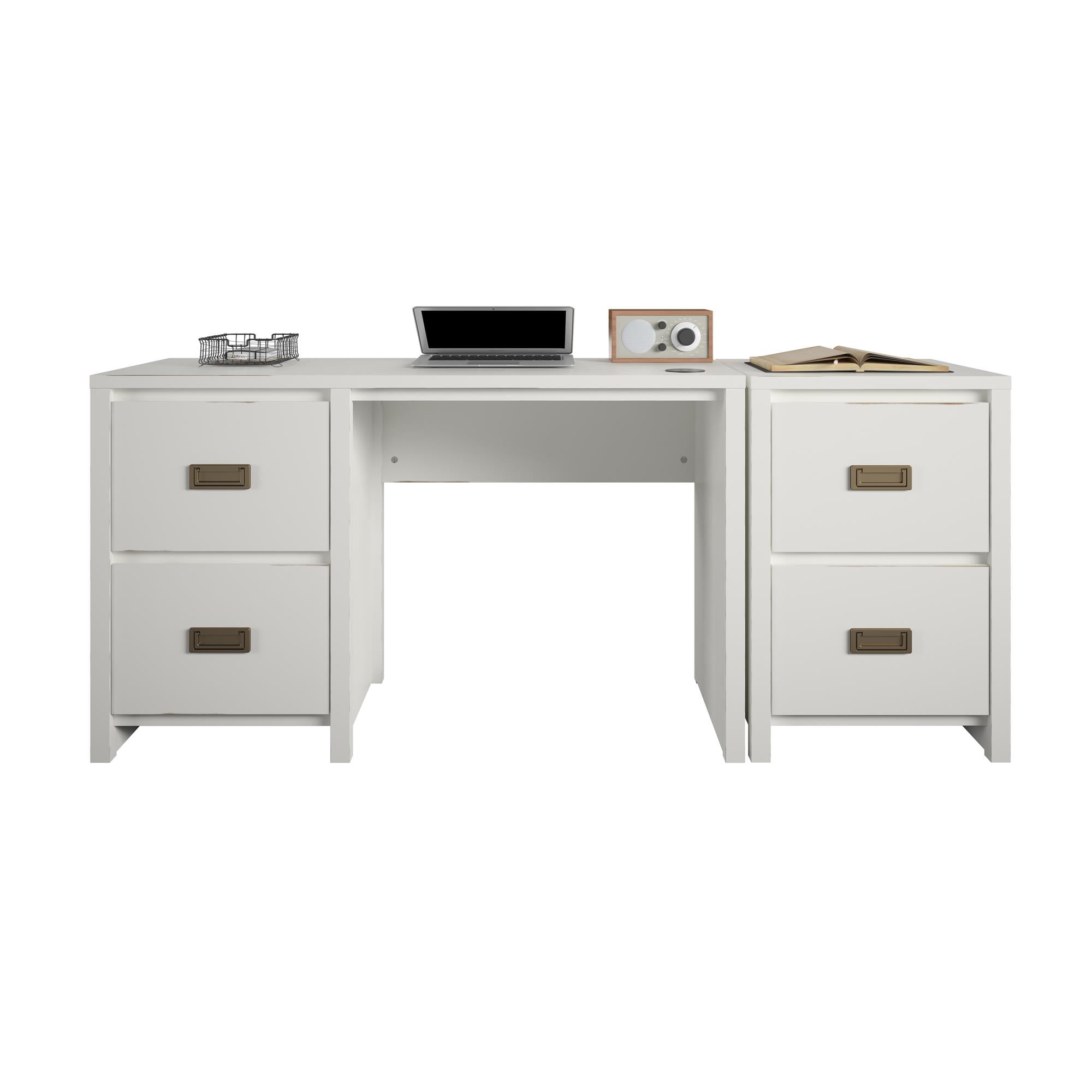 Little Seeds Monarch Hill Haven Single Pedestal Desk Nightstand