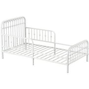 Little Seeds Monarch Hill Ivy Metal Toddler Bed, White