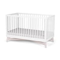 thumbnail image 1 of Little Seeds Pala 4-in-1 Convertible Baby Crib, True White/Whitewash, 1 of 14