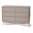 thumbnail image 1 of Little Seeds Pala 6-Drawer Dresser, Taupe/Whitewash, 1 of 14