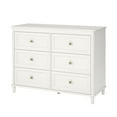 thumbnail image 1 of Little Seeds Piper Kids' 6-Drawer Dresser, White, 1 of 9