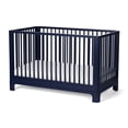 thumbnail image 1 of Little Seeds Posey 4-in-1 Convertible Baby Crib , Deep Blue, 1 of 20