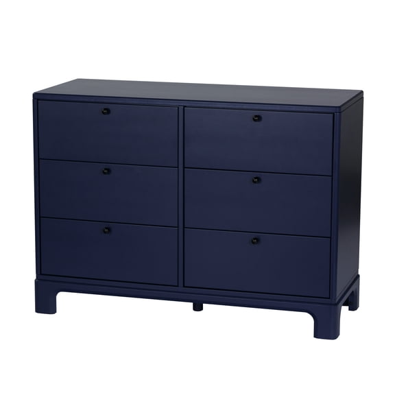 Little Seeds Posey 6-Drawer Dresser , Deep Blue