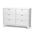 thumbnail image 1 of Little Seeds Posey 6-Drawer Dresser , True White, 1 of 13