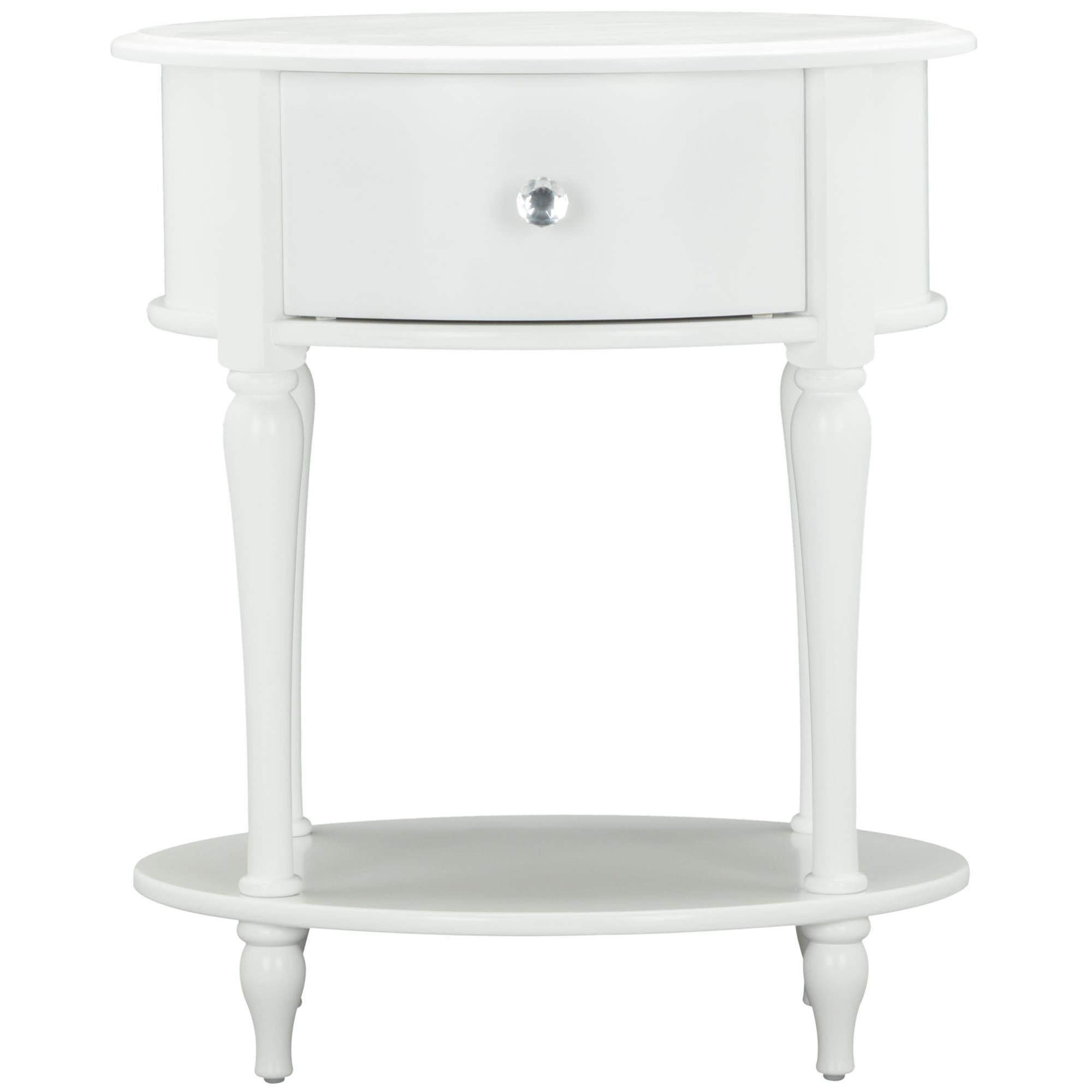 Rowan Valley Laren Oval Nightstand White