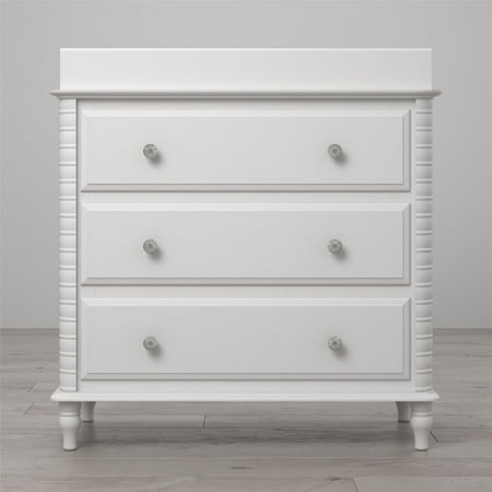 Little Seeds Rowan Valley Linden 3-Drawer Changing Table, White