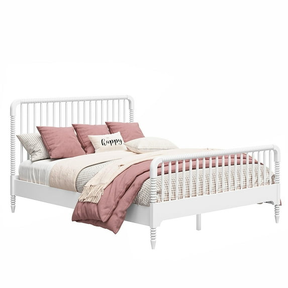 Little Seeds Rowan Valley Linden Full-Size Bed, White