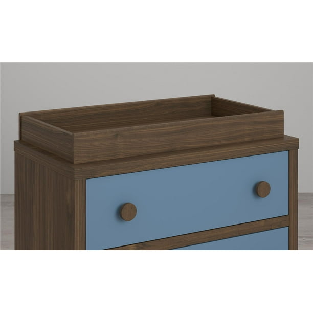 Little Seeds Sierra Ridge Terra Changing Table Topper, Walnut