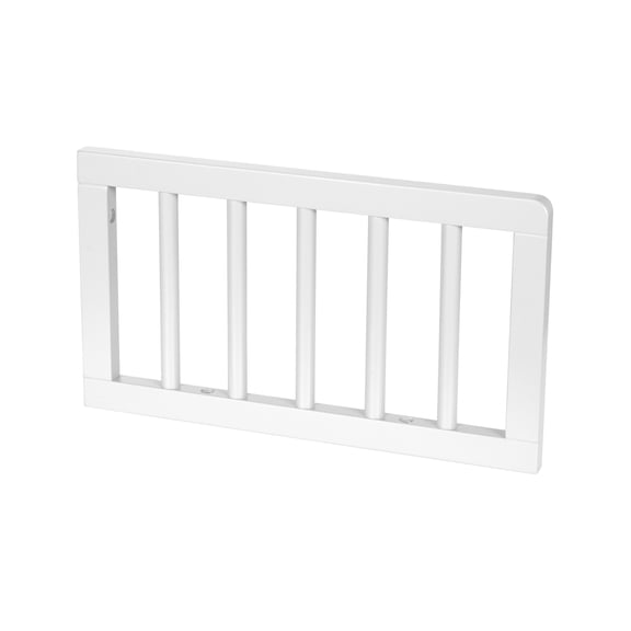 Little Seeds Spindle Toddler Guardrail, True White