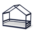 thumbnail image 1 of Little Seeds Trellis House Toddler Bed , Deep Blue, 1 of 7