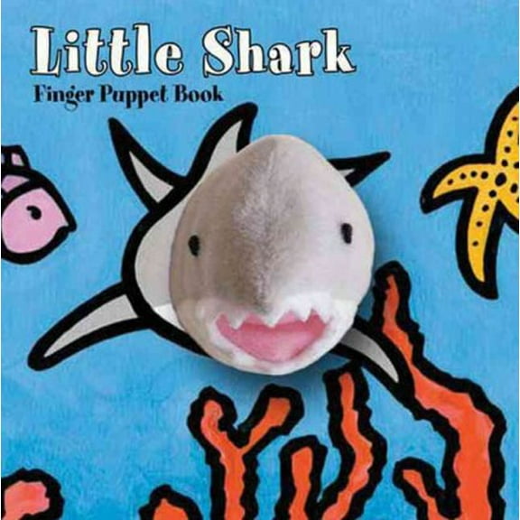 Pre-Owned Little Shark: Finger Puppet Book: (Puppet Book for Baby, Little Toy Board Book, Baby Shark) (Board book) 1452112517 9781452112510