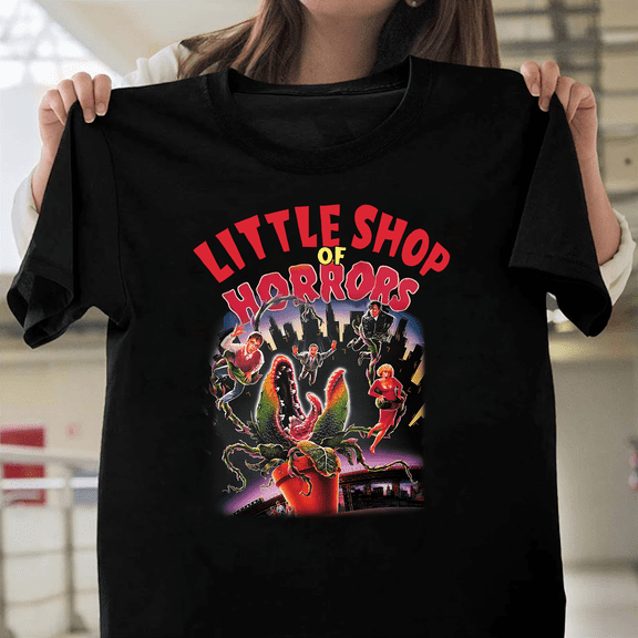 Little Shop Of Horrors Musical Movie Audrey II Plant Seymour Krelborn Art V51135 Unisex T-Shirt, Size Up to 5XL