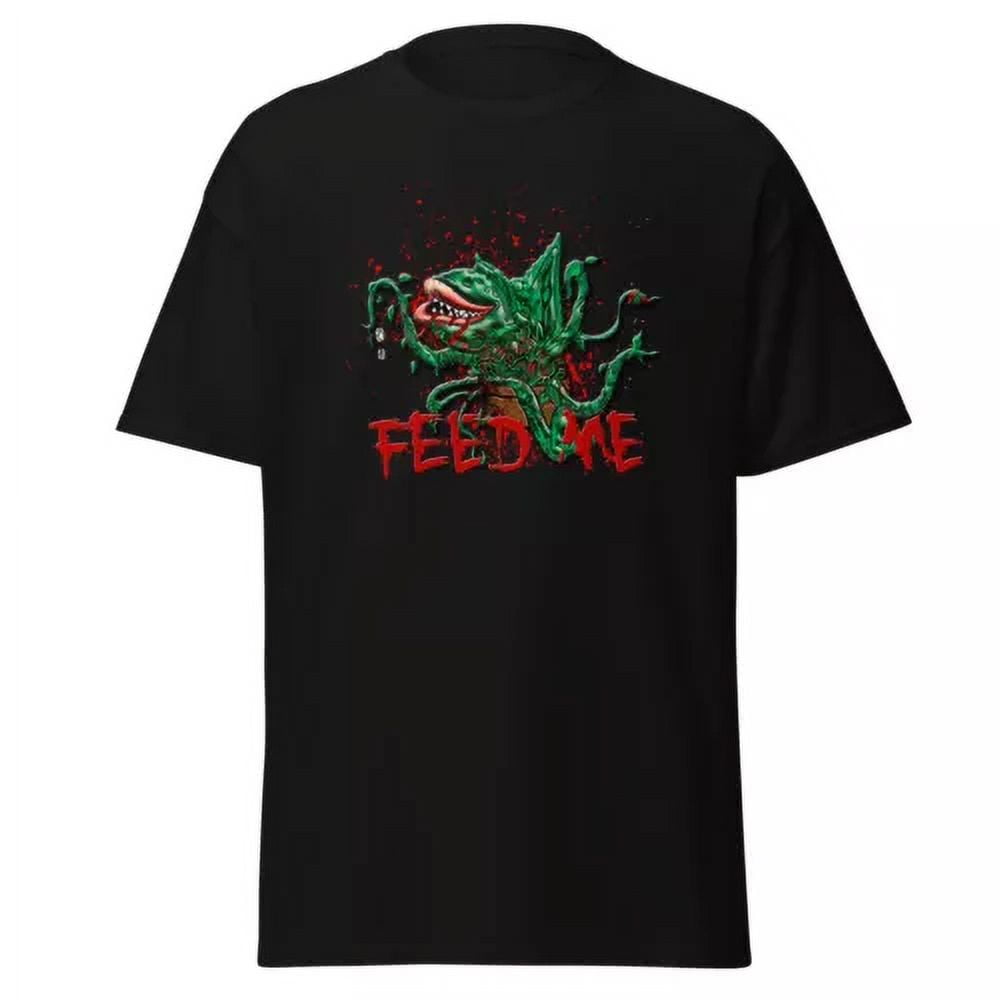 Little Shop Of Horrors T-Shirt - Feed Me Seymour Audrey Musical Apparel For Fans