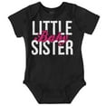thumbnail image 1 of Little Sister Cute Sibling Adorable Bodysuit Jumper Girls Infant Baby Brisco Brands 12M, 1 of 6