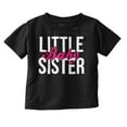thumbnail image 1 of Little Sister Cute Sibling Adorable Youth T Shirt Tee Girls Infant Toddler Brisco Brands 12M, 1 of 5