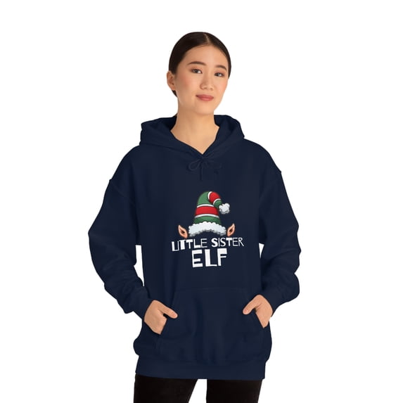 Little Sister Elf Christmas Holidays Xmas Elves