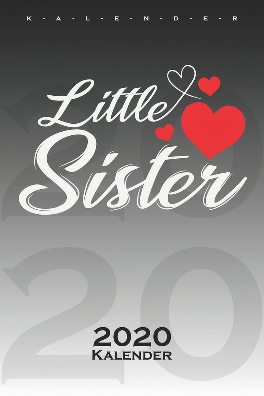 Little Sister Kalender 2020 Jahreskalender für Paare und beste