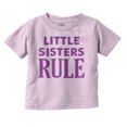 thumbnail image 1 of Little Sister Rule Younger Sis Love Youth T Shirt Tee Girls Infant Toddler Brisco Brands 24M, 1 of 5
